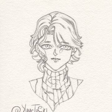 Portrait of my OC 1 (2025)