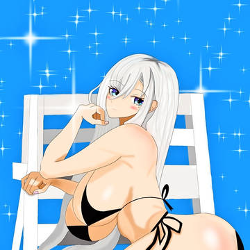 美緒奈は黒ビキニが似合う