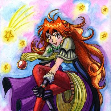 Lina Inverse Watercolor