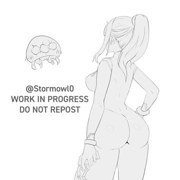 WIP ZSS Samus Sketch