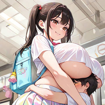 長身小学生妹と高校生兄