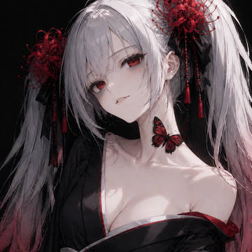 紅い蝶