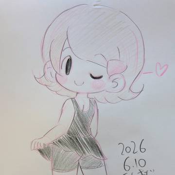 X でちょっと話題のお尻が見えなくて恥ずかしくないスク水の女の子