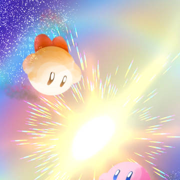 朝日の輝き
