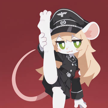 Flexible mouse in uniform~