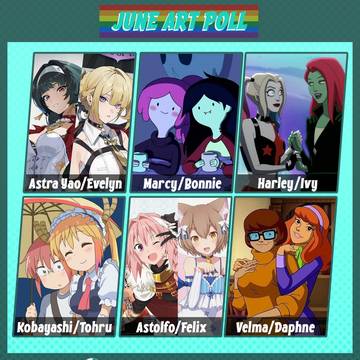 June Pride Art Poll 🏳️🌈