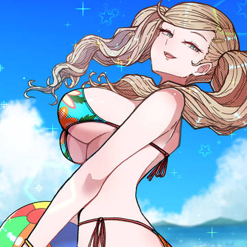 高巻杏（水着）