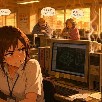 うちの部署まだ冷房使ってない