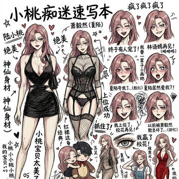 【陆小桃】狂热粉丝的绘本