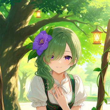 純粋な花冠