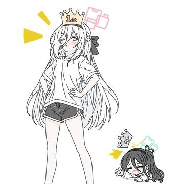아리스를 찍어누른 케이