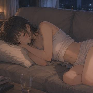一緒に寝る？それとも……