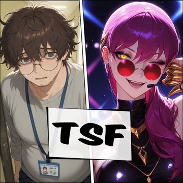 KDA Evelynn TSF Body Swap Comic