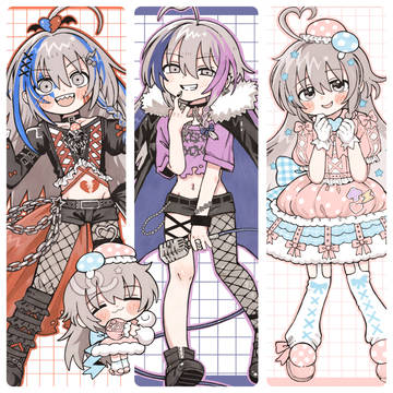キュート、クール、パッションの輝子ちゃん♥