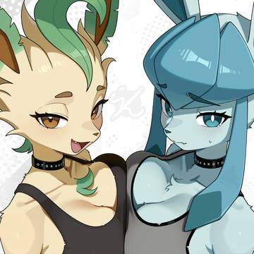 Leafeon & Glaceon ~⋆⁺.