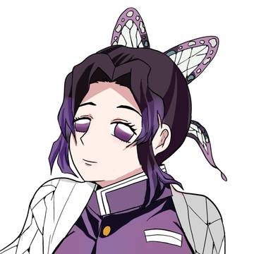 胡蝶しのぶ　煽り構図
