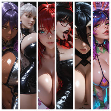 evelynn/rias/neeko/albedo and..
