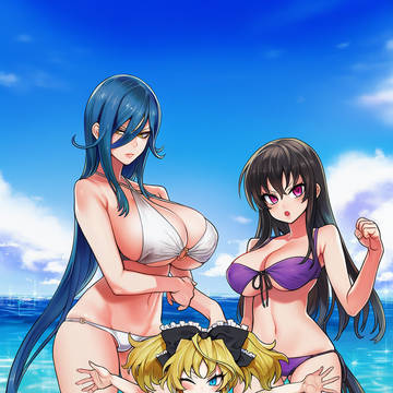 Fallen Angels on the Beach!...