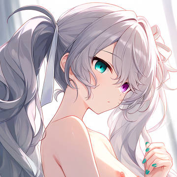 ニーゴミク おっぱい露出