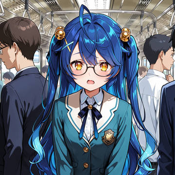 電車の中で・・・【天宮こ◯ろ】