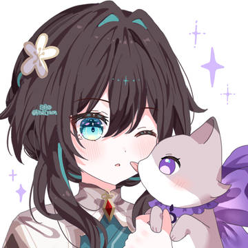ちびねこルアンとヘルタねこ