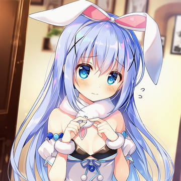 【ごちうさ×ホロライブ】 チノ＆兎田ぺこら