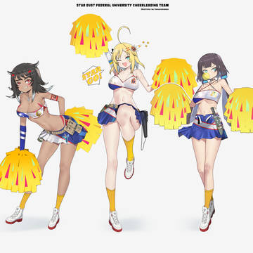 星屑連邦学連チアガール