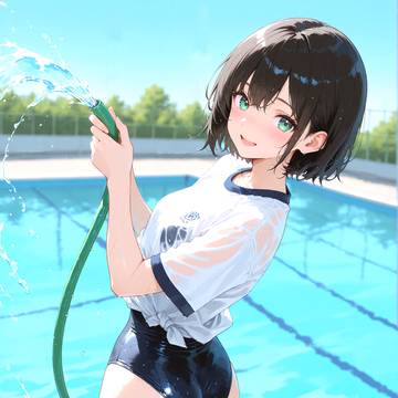 プール掃除の季節💦