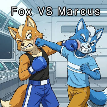 Fox McCloud VS Marcus McCloud