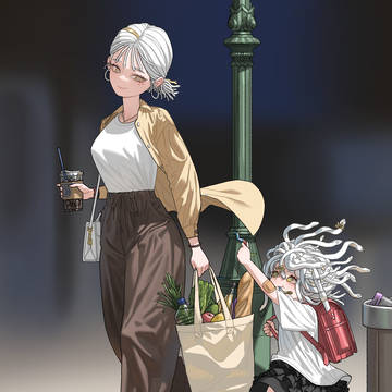 Medusa and her daughter