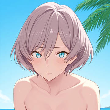 ムジナの男水着チャレンジ