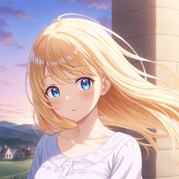 金髪少女