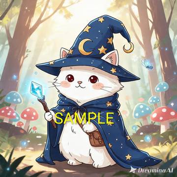 【Digital Download】White Cat Wiza