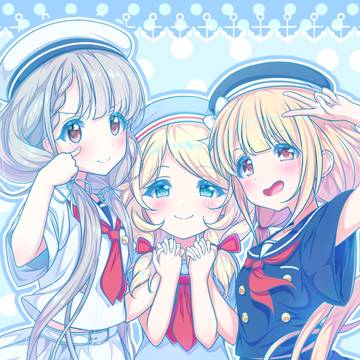 下ツインテール3姉妹。