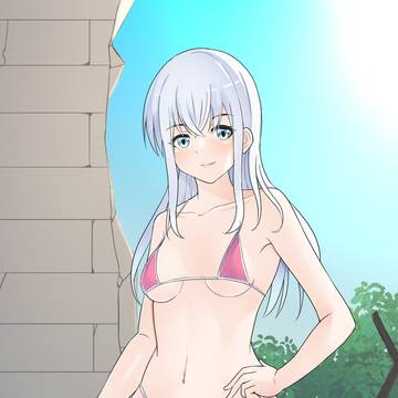 廃墟にて……