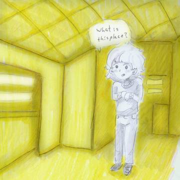 漫画キャラがBackroomsに行ったら…？ (๑•᎑•๑)