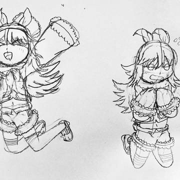 2年前に描いたニアノアちゃん
