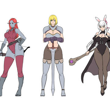 Concept design for new comic