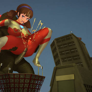 ザラブにハメられて気持ち良さそうなウルトラマリちゃん！