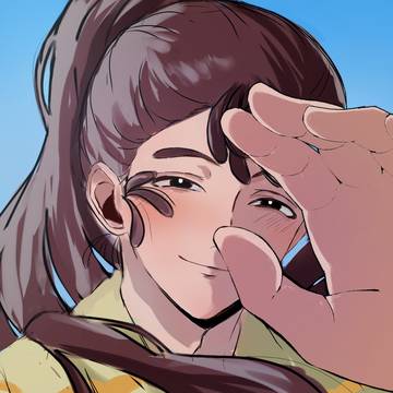 ばりメロい顔のohmくん描けた
