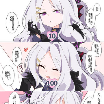 信頼度10/100/1000 の反応 ヒナ