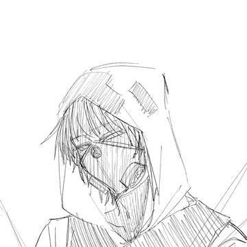 実況者落書き
