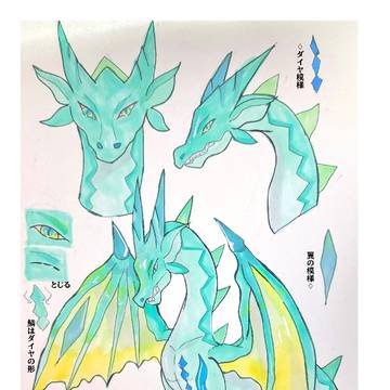 OC,緑青竜🐲