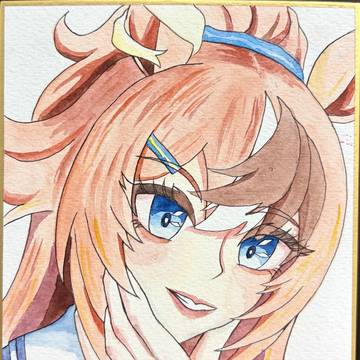 バブルガムフェロー色紙