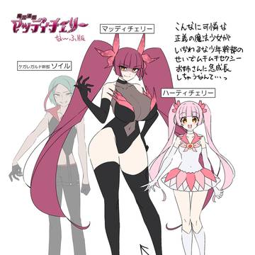 マッディチェリー新規立ち絵 な~ふ版と支援サイト各種運用方法