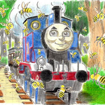 ミツバチ🐝ぶんぶん