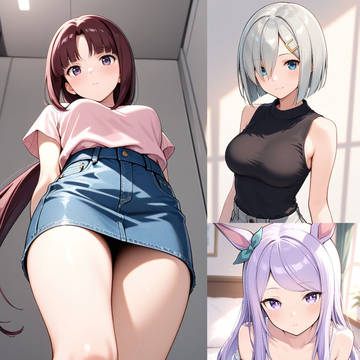 デイリーAI ティファ・アディール/浜風/メジロマックイーン