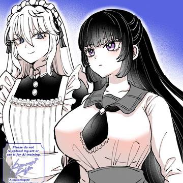 女装メイド、お嬢様のデカ乳を心配する