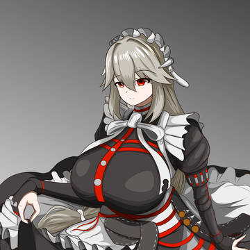 無聊畫一下女僕長