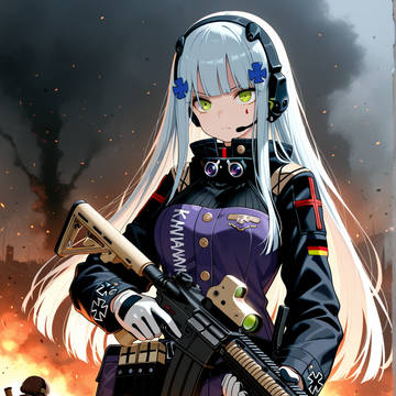 HK416落入战争中